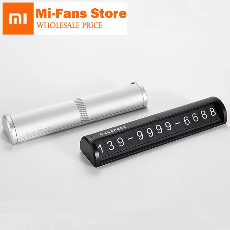 

xiaomi UILDFORT Stop Sign Car Parking Card Stop Sign For Car Move Phone Number Card Creative Stereo Reverse Invisible