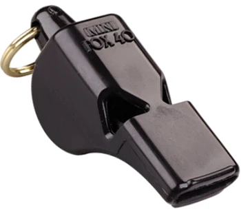 

100pcs/lot FOX new model MINI Fox Whistle Emergency Whistle Sport Whistle Plastic Refree Whistle