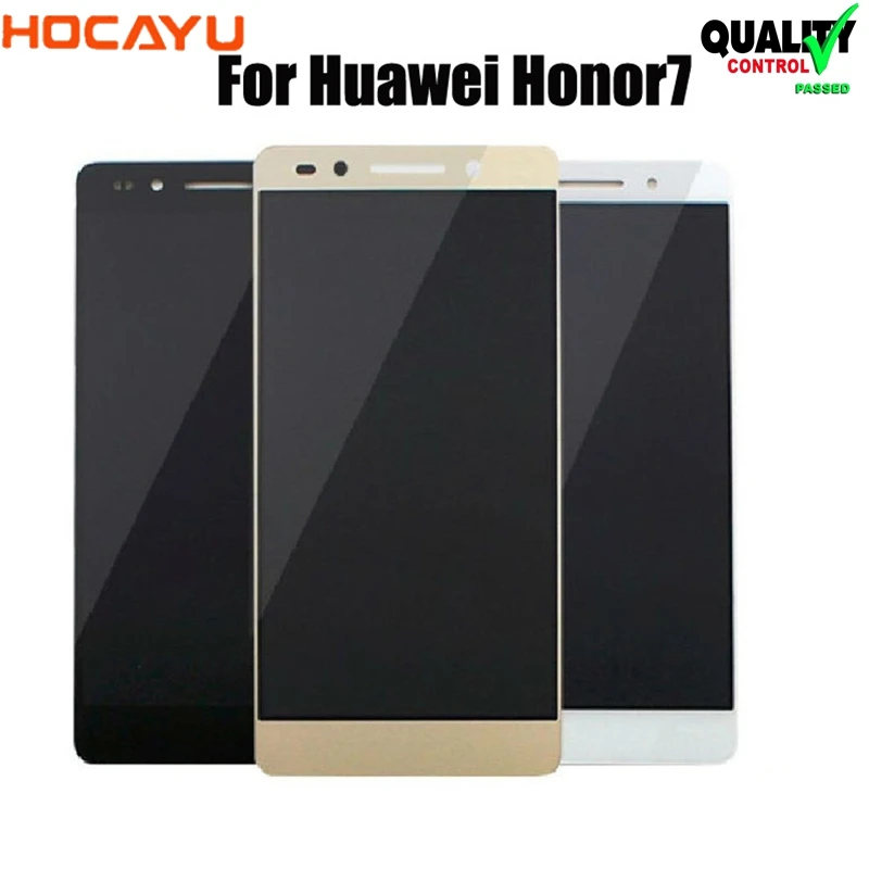 

HOCAYU AAAA Quality LCD Screen Display for Huawei Honor 7 with Touch Screen Digitizer + Frame Assembly Replacement Parts