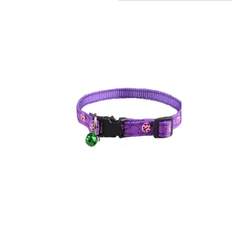 

Polyester Pet Cats Dogs Deworming Collar Repel Flea Neck Ring With Bell Cute Pet Mosquito Repellent Collar Dog Supplies