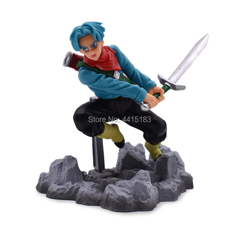 Anime Dragon Ball Z Super Soul X Soul Goku Trunks Torankusu PVC Action Figure Doll Model Toy Christmas Gift For Children