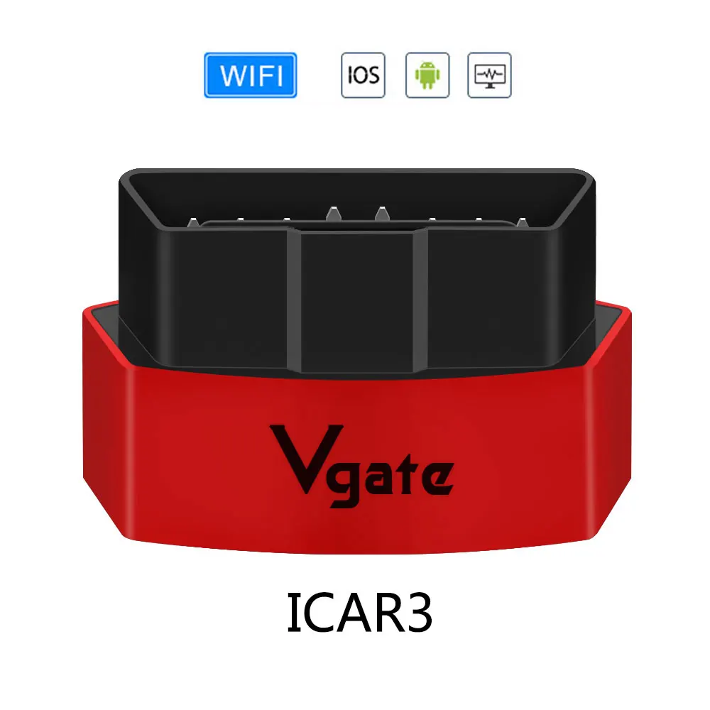 Vgate iCarPro Wifi OBD2 считыватель кодов ELM327 v2.1 диагностический инструмент поддерживает все протоколы obd2 режим автоматического сна и 3 мА низкая мощность - Цвет: icar3 WIFI