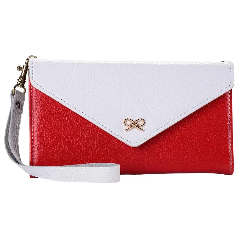 

Luxury Case For Samsung S8 Handmade Genuine Leather Wallet Flip Cover Card Slot Business Holster matching litchi pattern