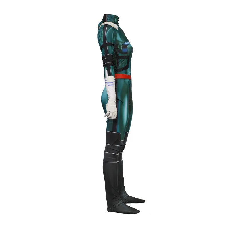 Аниме Мой герой Academy Косплей Midoriya Izuko Deku костюмы парик мужчины женщины zentai боди костюм костюмы на Хэллоуин для детей и взрослых