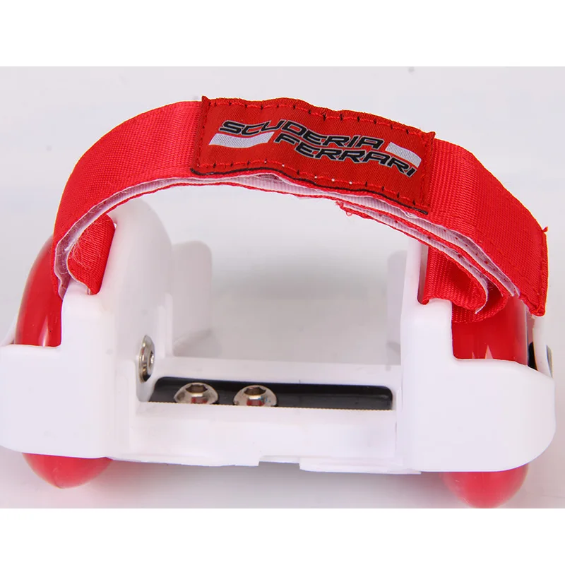Adjustable Flashing Roller Skating Shoes Wheel Heel Light Falsh Blade Shoe Strap Flash Wheel Roller Skates (5)