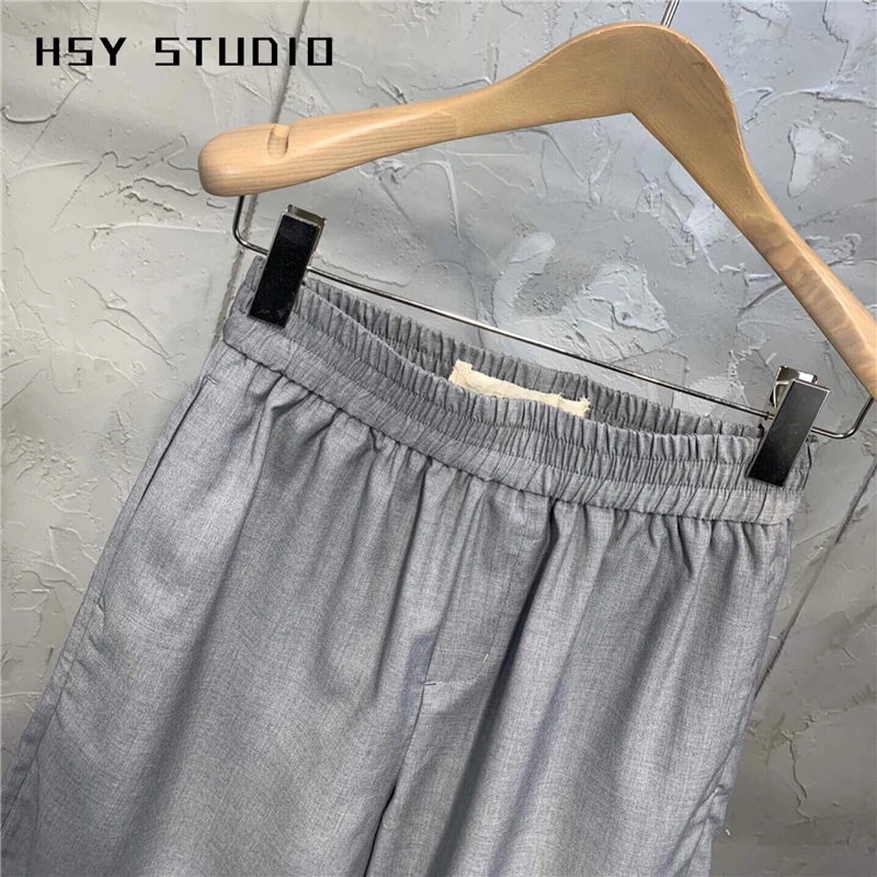 【HSY stuo】 2019 летние новые модные ins женские шорты шутника негабаритных