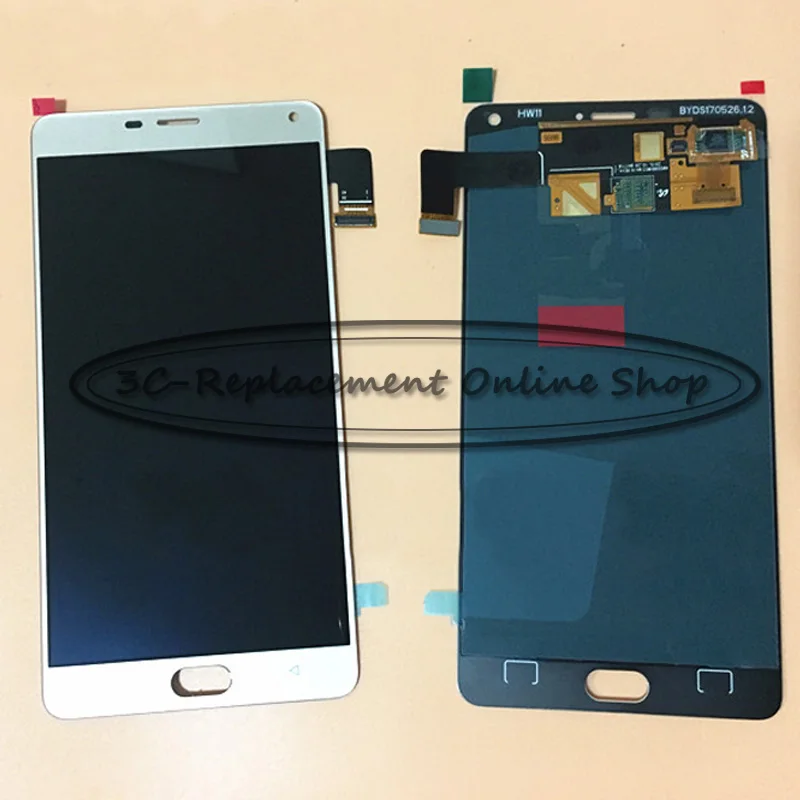 Оригинальный белый/золото 6 0 дюйма для Gionee марафон M5 плюс M5Plus GN8001 GN8001L ЖК-дисплей