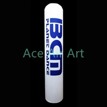 Рекламная колонна для событий, Надувное освещение, стоящая труба, светодиодный рекламный столб для вечеринок