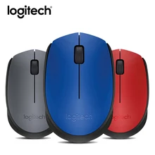 Logitech M170 Беспроводная мини-мышь для рабочего стола для портативных ПК хорошее Форма компьютер приемник usb-мыши с розничной посылка