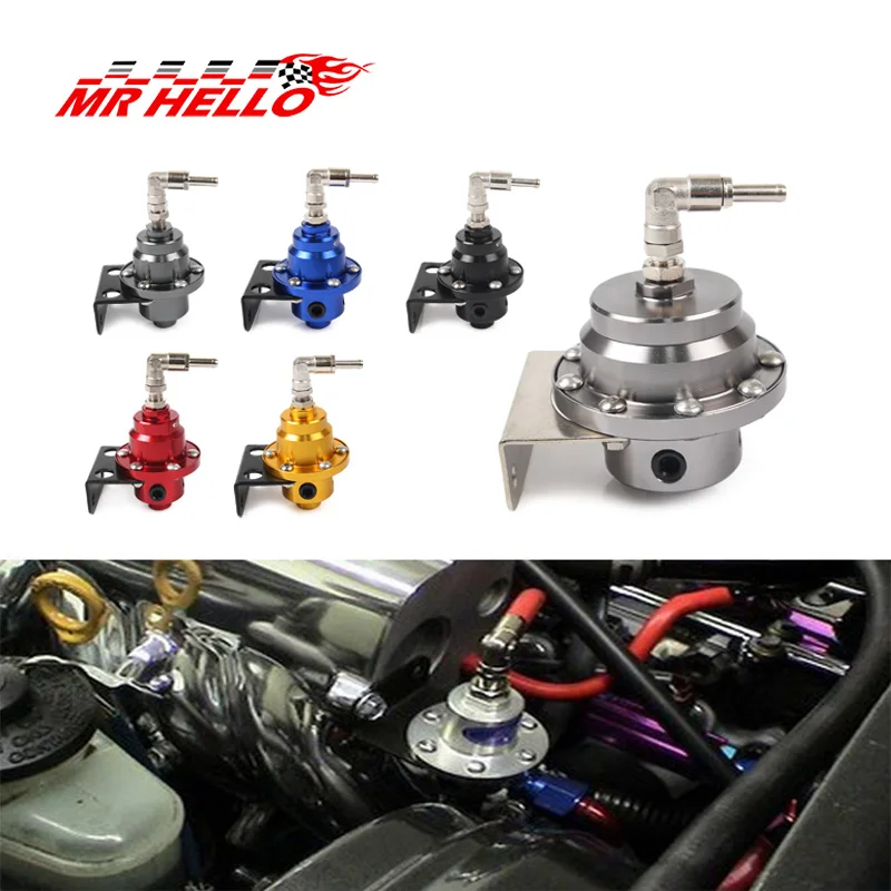 

Mr New Universal Adjustable Fuel Pressure Regulator tomei type With original gauge and instructions