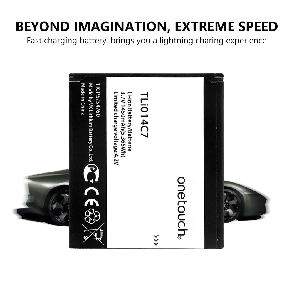 3 7 V 1450mAh TLi014C7 мобильный телефон аккумулятор для Alcatel OneTouch Pixi First 4024D 4024X 4 0 &quotOne Touch li