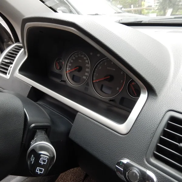 Панель управления из нержавеющей стали для Volvo XC90 2005 2006 2007 2008 2009 2010 2011 2012 2013 2014|cover