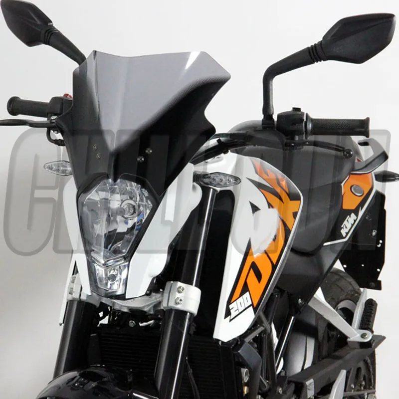 Мотоцикл ветровое стекло козырек Отражатель подходит для KTM DUKE 125 200 390 duke125 duke200 duke390 Duke120 200 390