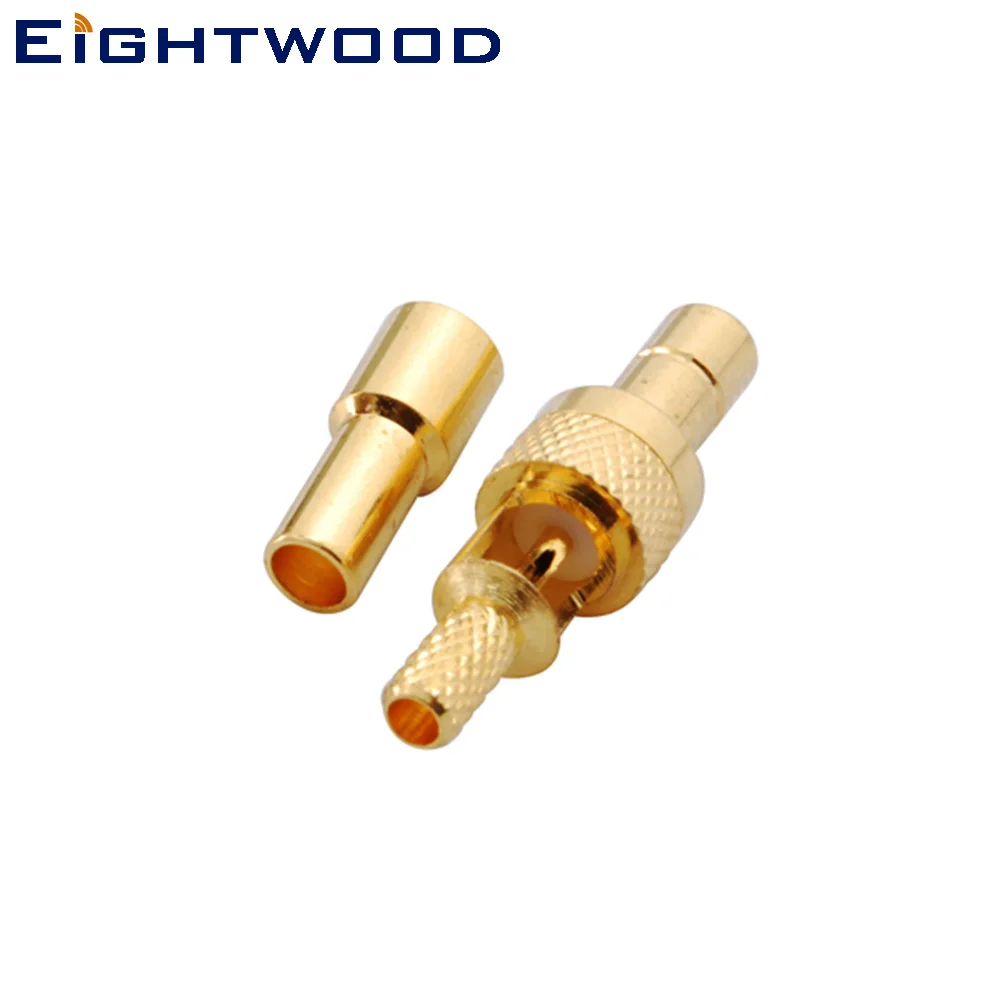 

Eightwood DAB DAB+ Antenna Connector SMB Crimp Jack for RG178 Cable (5PCS)