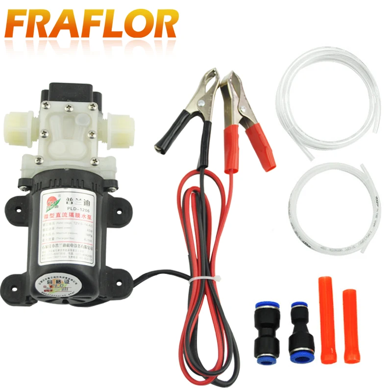 

Protable Electric 12V Oil Pump Diesel Fuel Oil Engine Oil Extractor Transfer Pump Free shipping Durable & Safe