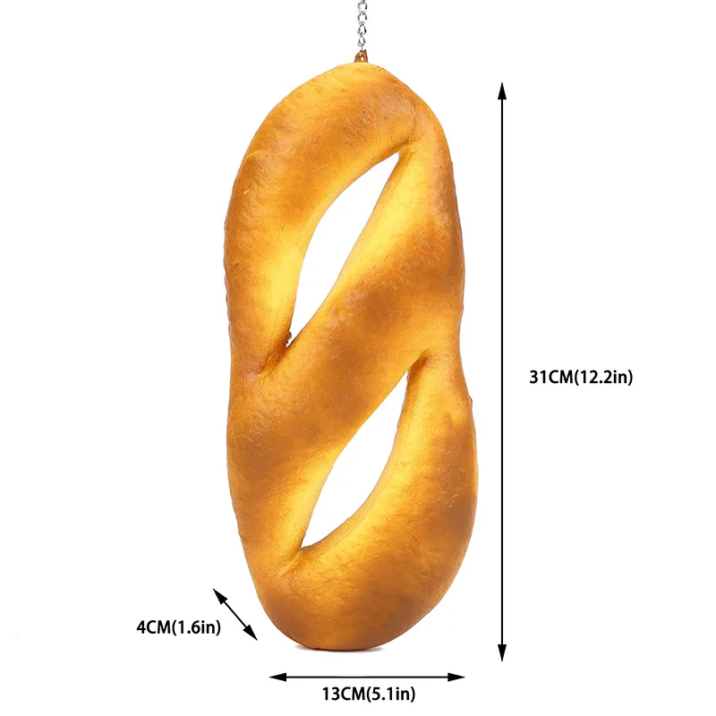 PU материал Овальный хлеб сжимающий музыка медленный отскок игрушка детская лучший подарок jooyoo