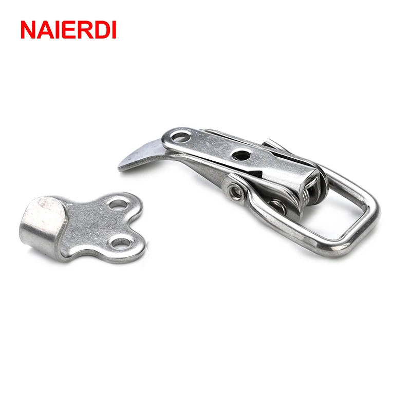 4 шт. naierdi j501 кабинет Коробки hasp замок Весна защелки поймать Переключить 304