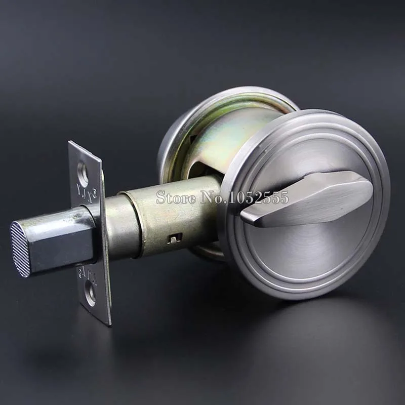 High Quality 6Sets Stainless Steel Invisible Door Latch Lock Door Knobs