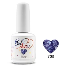 12 шт. красочные гелевых ногтей Модные UV Soak Off Gel Nail Polish(10 цветов+ 1top пальто+ 1 базовый слой