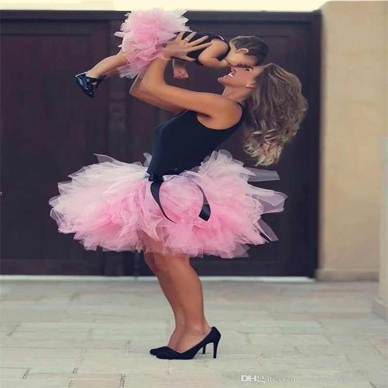Mother%20and%20Daughter%20Tulle%20Skirts%20Pink%20Tutu%20Cute%20Ruffles%20Fluffy%20Parent-child%20Skirt%20Sweet%20Free%20Shipping%20Family%20Dresses%20Alikes%20Matching%20Outfits (3)