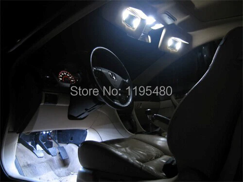 16 шт. X супер яркие ксеноновые белые светодиодные лампы внутреннего освещения+ парковка городской свет комплект для Acura MDX(2007-2013