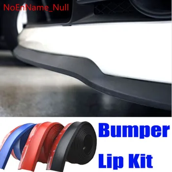 

New 2.5M Universal Car Protector Front Bumper Lip Splitter Body Kit Bumpers Valance Chin Accessiories High Quality