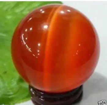 

WBY 6680189+++the beautiful red cat crystal ball 60 mm + stacion