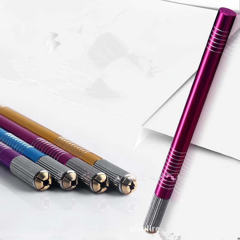 Top quality 51pcs microblading shading pens 100pcs round shade needles