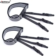 Рубашка Подвязки Мужская рубашка держатель подтяжки для носков рубашка подтяжки Тыква рубашка с пряжкой подвязки 1 пара GW04