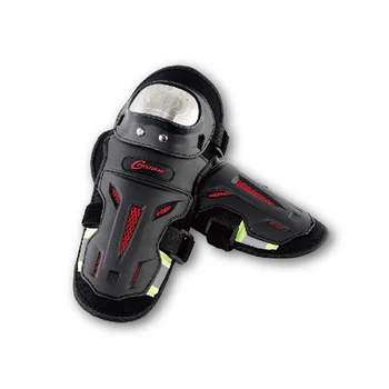 

Hot Motorcycle Kneepads with Elbow Support Set Stainless Steel Reflective Riding Protector DO2