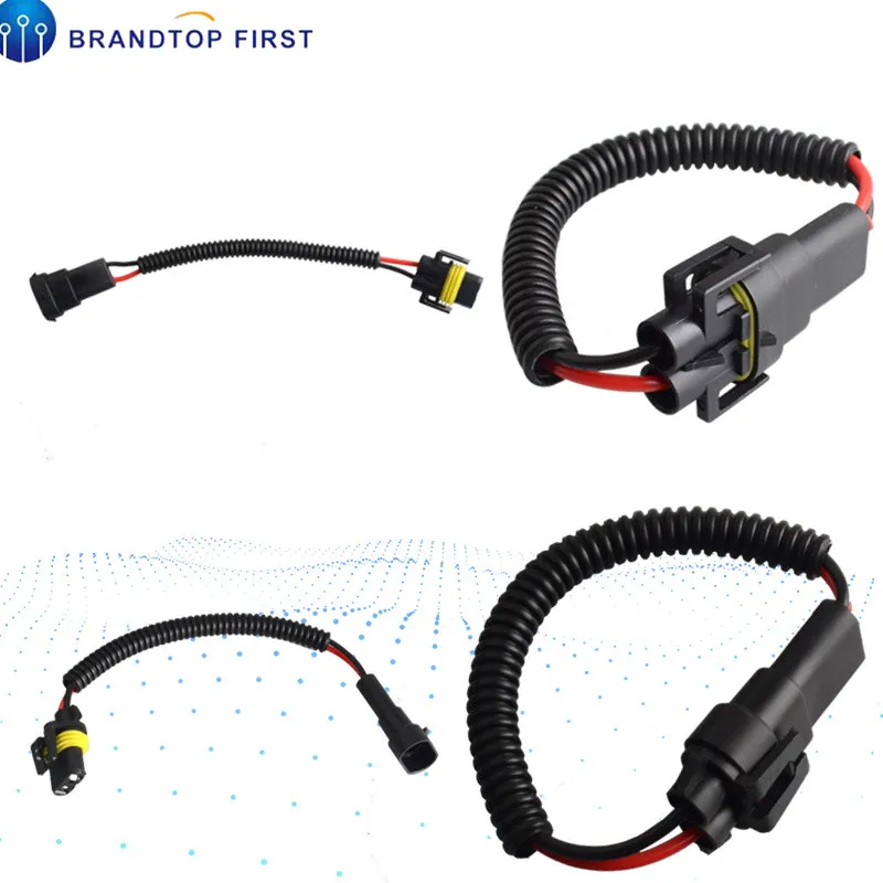 9005 H11 H8 головной светильник противотуманный светильник конверсионный соединитель жгут проводов вилка кабельный разъем коннектор ремонтный комплект