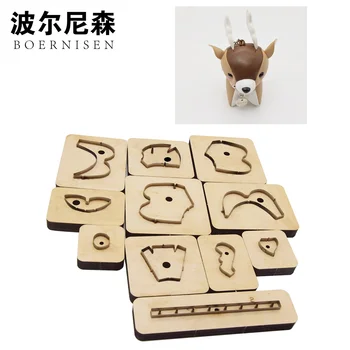 

Leather Tool Japanese Steel Knife Deer Jewelry Diy Can Be Customized Leather Die-cut Laser Machine Cutting Leather Craft SMVAUON