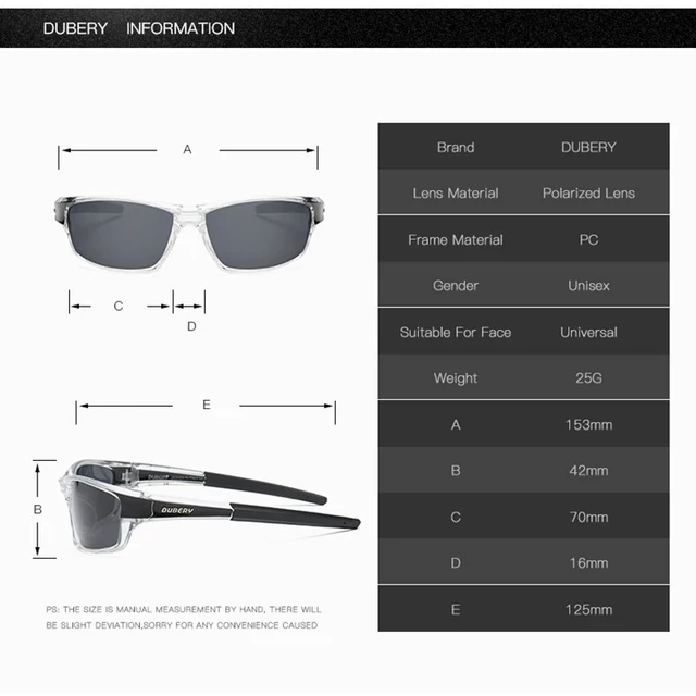 DUBERY Polarized Night Vision Sunglasses Men’s Retro Male Sun Glasses For Men Driver Brand New Luxury Mirror Shades Oculos