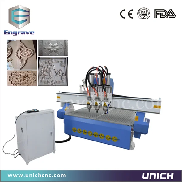 Эффективный универсальный cnc токарно голову маршрутизатор/маршрутизатор