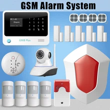 Etiger G90B Plus WiFi GSM SMS GPRS Autodi alarma de Intrusión del Sistema de Alarma Antirrobo + WIFI Cámara IP