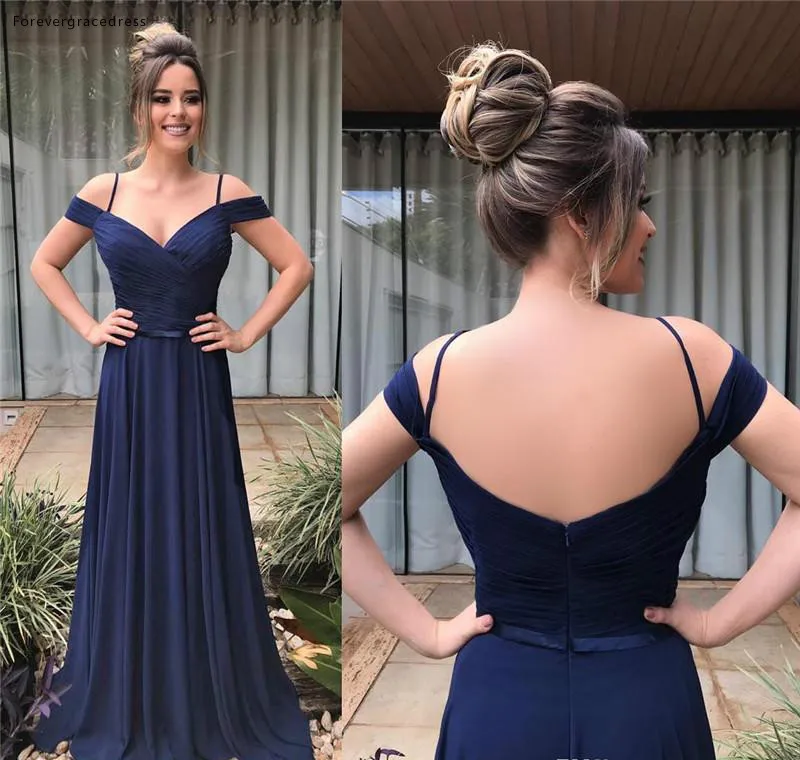 navy blue summer bridesmaid dresses