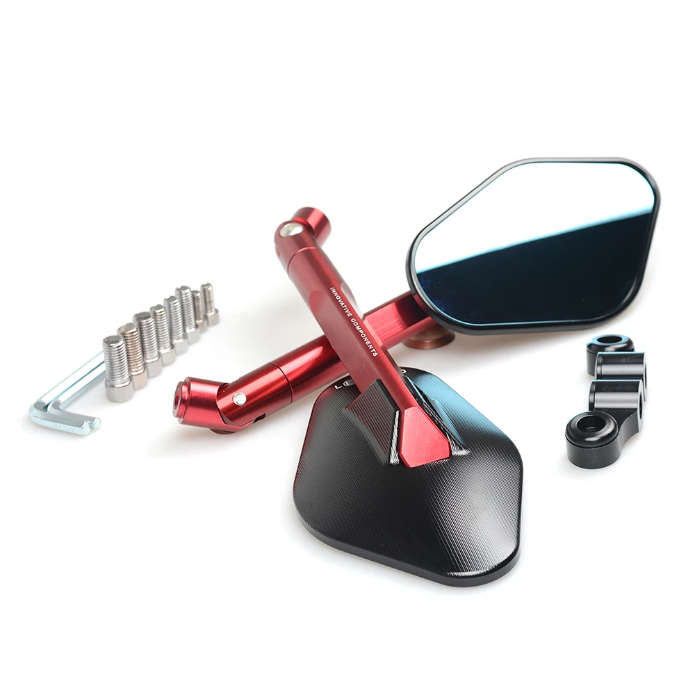 

CNC Aluminum rearview Side mirror motorcycle rearview Side mirror For honda yamaha Kawasaki z750 Suzuki Ducati BMW KTM