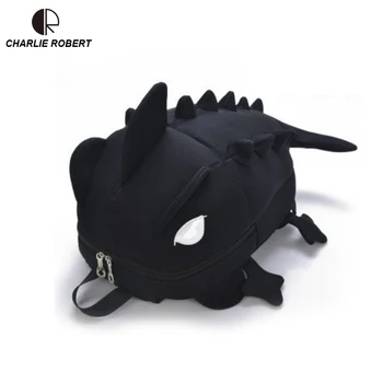 

2019 New Boy & Girl Cute Cartoon Dinosaur Monster PU Kids Burden 5-8 Years Kids Backpack Five Colors Kindergarten Child Backpack