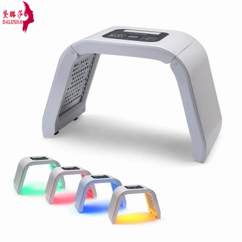 

Professional Omega 4 Color Red /Blue/Yellow/Green LED Light Therapy PDT Machine for /Acne Treatment Skin Rejuvenation