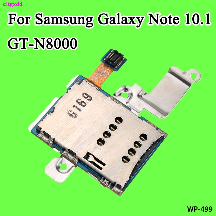 Держатель для считывателя SIM карт cltgxdd разъем лотка гибкий кабель Samsung Galaxy Note 10 1