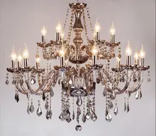 Smoke grey chandelier light crystal luxury living room bedroom dining room upscale crystal chandelier crystal lighting chandelier lights modern chandelier crystal lighting contemporary bedroom dining room crystal chandelier for living room bedroom
