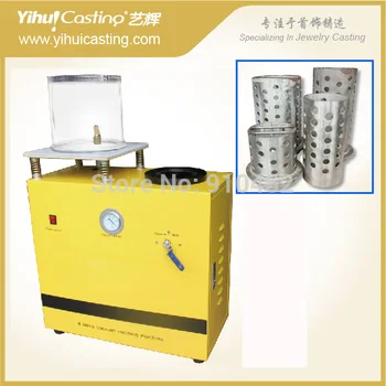 

4L Mini casting machine,220V, Single Phase 50hz Vacuum + Sunck-type Casting with flask for sell