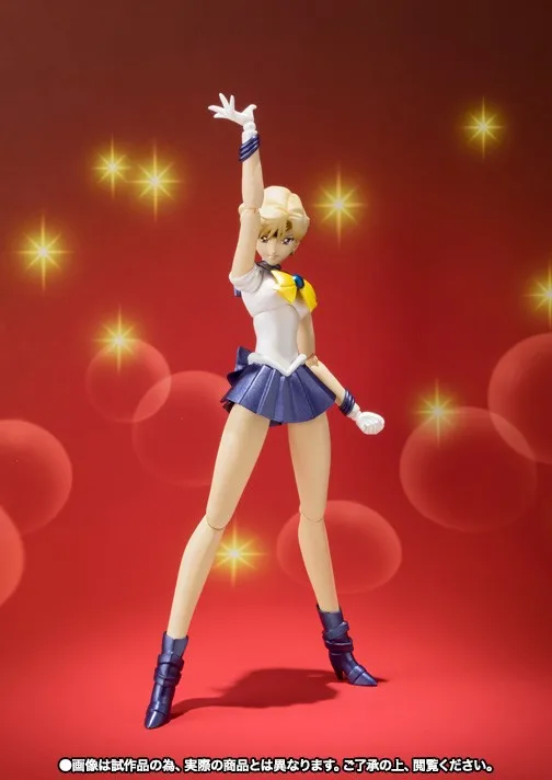 PrettyAngel-Подлинная Bandai S. H. Figuarts Pretty Guardian Sailor Moon 20th PVC Sailor Uranus фигурка