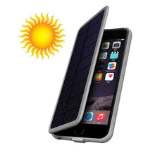 Для iPhone 6s 7 3000 мАч, солнечная батарея, перезаряжаемый внешний аккумулятор, зарядное устройство, чехол, упаковка, внешний аккумулятор для Apple iPhone6 6s 7S