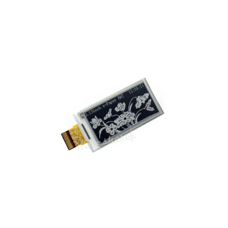 

2.13inch E-Ink Raw Display Panel SPI interface without PCB compatible with Raspberry Pi/Arduino/STM32