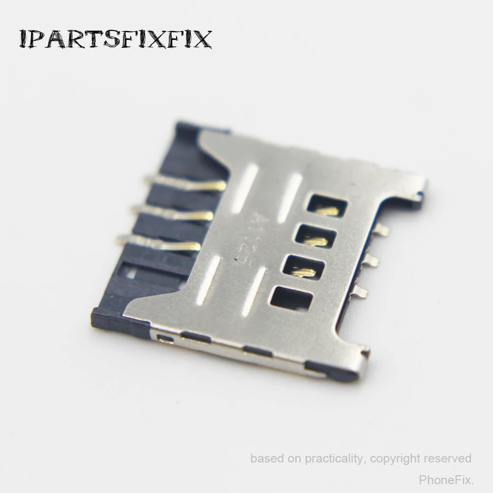 10pcs/lot Good Quality Brand New Sim Card Socket Reader For Samsung i9000 I9003 I8700 S5360 S5570 I9220 N7000 | Мобильные телефоны