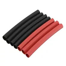 Red Black 2 Colors 42pcs 2:1 Polyolefin H-type Heat Shrink Tubing Tube Sleeving Assorted Wrap Wire Promotion -55 to +125 degree