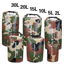 Водонепроницаемый Дайвинг мешок Сверхлегкий Открытый Для мужчин Для женщин дрейфующих посылка Чехол для плавания пакет сухой мешок 2L 3L 5L 10L 15L 20L 30L