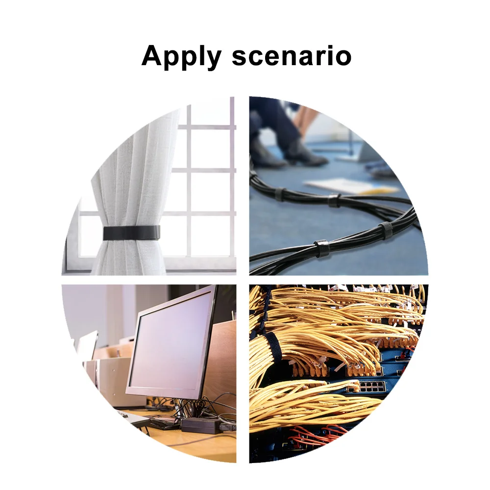 CASEIER Wire Winder Clip Earphone Holder Mouse Cord Cable Organizer Protector HDMI Cable USB Cable Management For USB C Cable