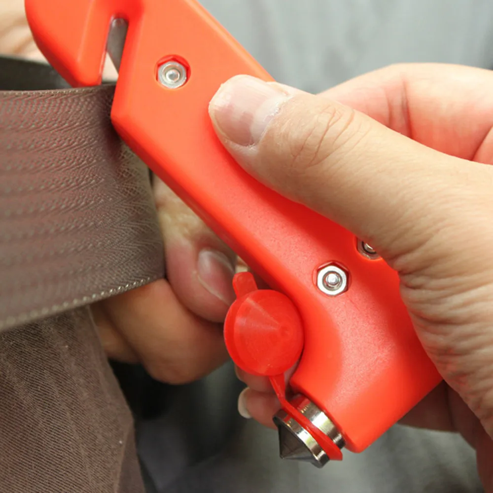 

Car Escape Tool Mini Emergency Safety Hammer Belt Window Breaker Cutter car accessories Accesorios de coche Multipurpose